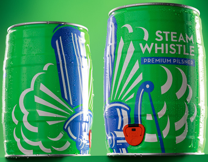 Celebrate Father's Day with Steam Whistle Pilsner NEW 5 Litre Party Keg