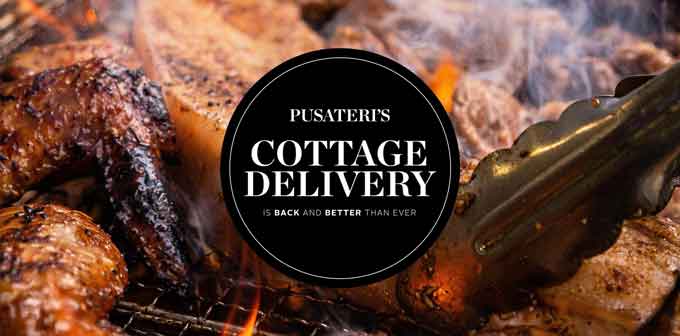 Have groceries delivered at the cottage with Pusateri’s